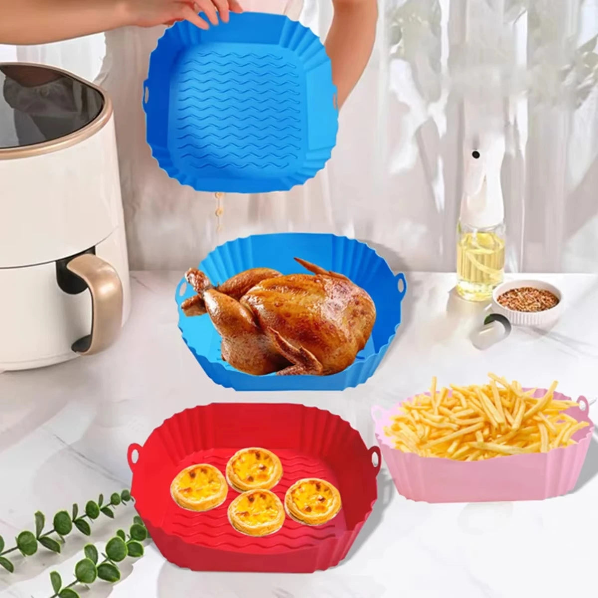 Silicone Food Pot Tray