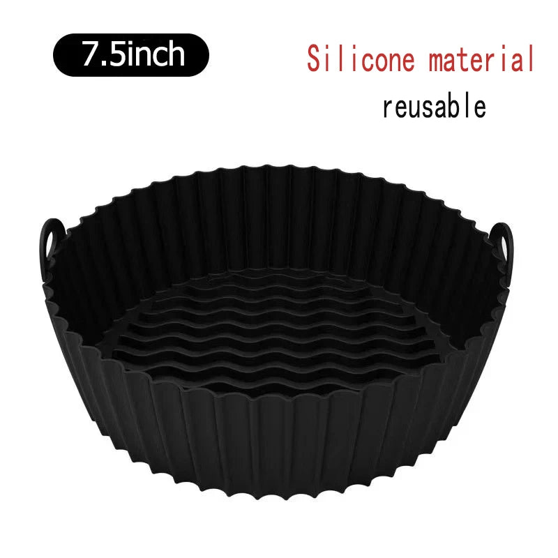 50Pcs Non-Stick Airfryer Baking Papers Round Air-Fryer