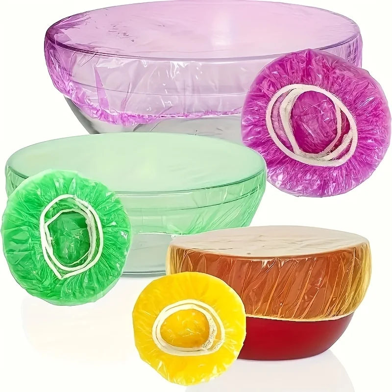 100pcs Elastic Lids