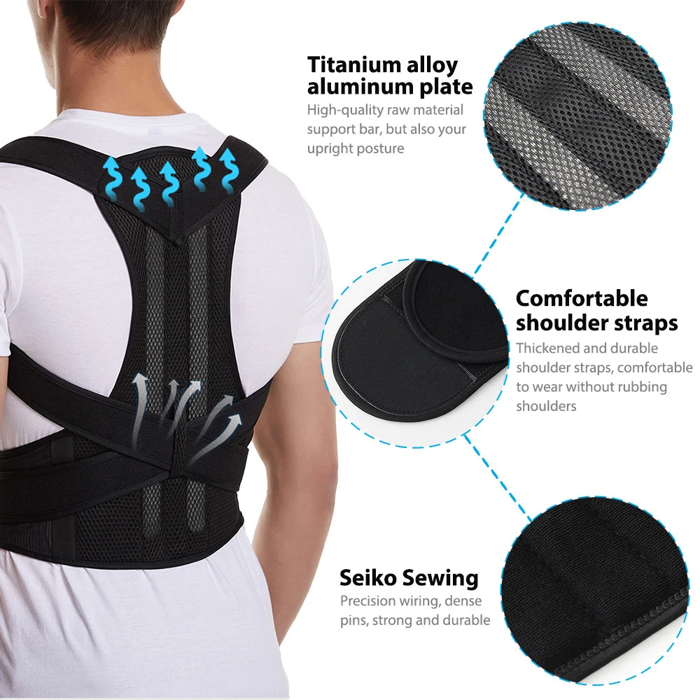 refresh - corrective back brace