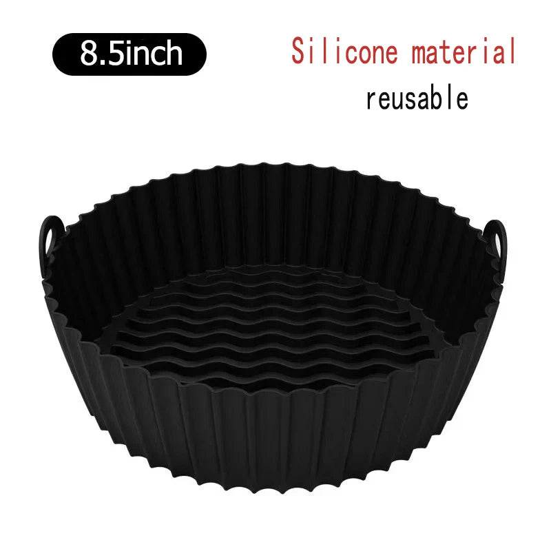 50Pcs Non-Stick Airfryer Baking Papers Round Air-Fryer