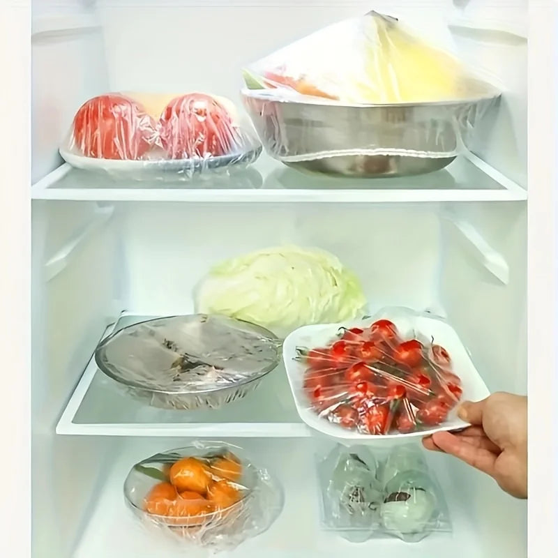 100pcs Elastic Lids