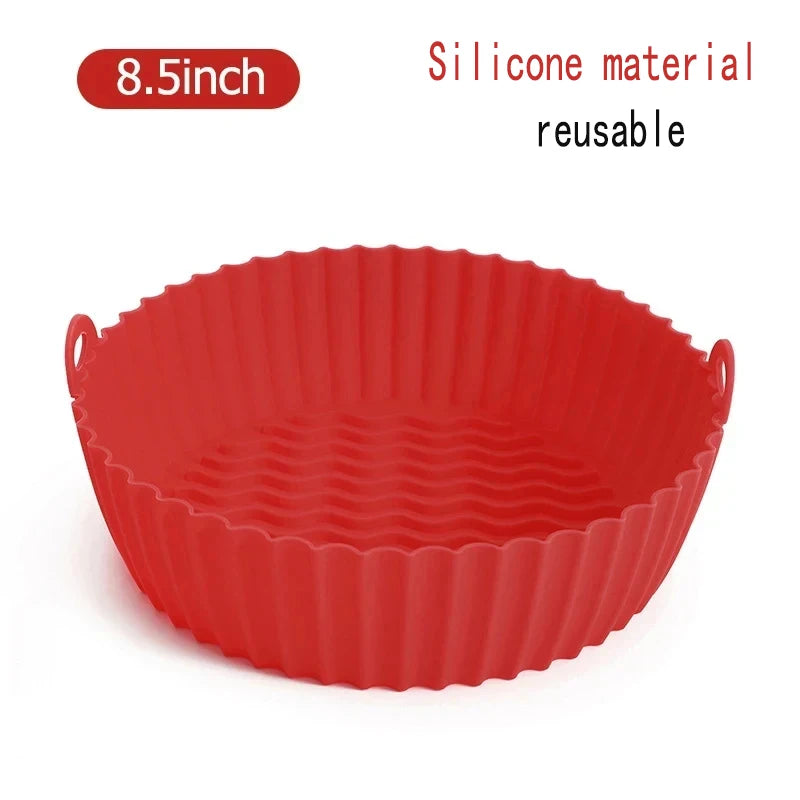 50Pcs Non-Stick Airfryer Baking Papers Round Air-Fryer